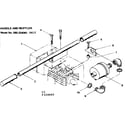 Craftsman 580324080 handle and muffler diagram