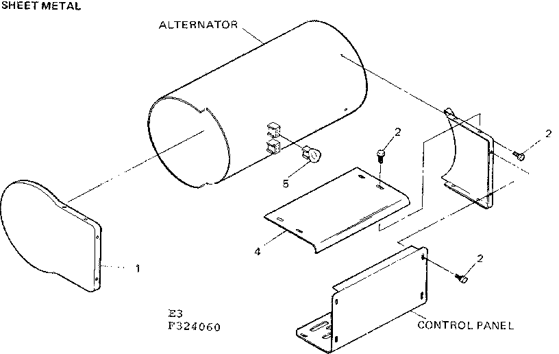 Craftsman 580324060 sheet metal diagram