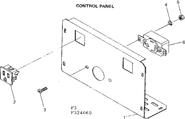 Craftsman 580324060 control panel diagram