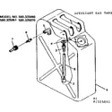 Craftsman 580325070 auxiliary gas tank diagram