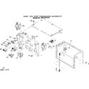 Craftsman 580327010 exploded view of control panel diagram