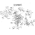Craftsman 580327010 exploded view of engine accessories diagram
