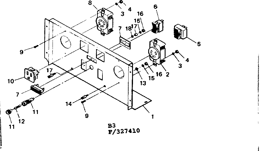 Craftsman 580327420 panel diagram
