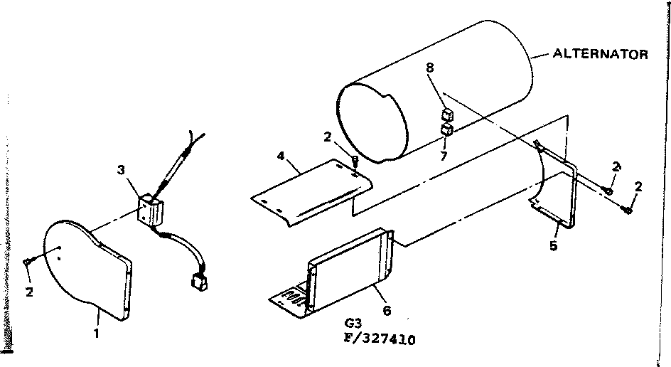 Craftsman 580327420 sheet metal & voltage regulator diagram