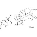 Craftsman 580327620 sheet metal & voltage regulator diagram