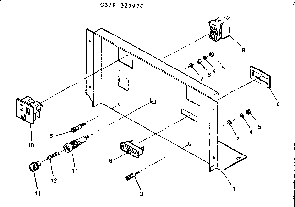 Craftsman 580327910 control panel diagram
