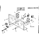 Craftsman 580327920 control panel 327920 diagram