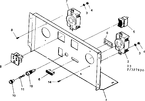 Craftsman 580327930 panel diagram