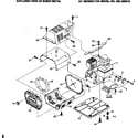 Craftsman 580328210 exploded view of sheet metal diagram