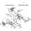Craftsman 580328210 exploded view of sheet metal diagram