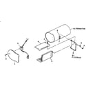 Craftsman 580328250 sheet metal & voltage regulator diagram