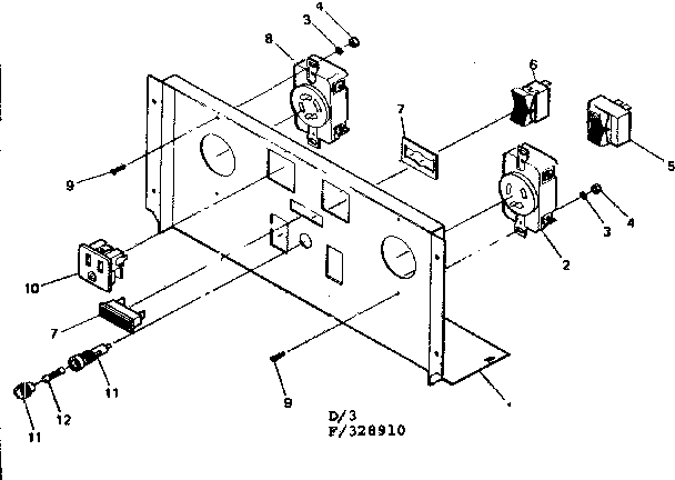 Craftsman 580328910 panel diagram