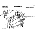 Craftsman 580329610 commercial portable alternator/engine base diagram