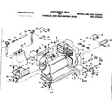Craftsman 580329640 handle and mounting base diagram