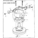 Craftsman 75817844 motor-blower diagram