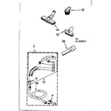 Kenmore 11620821 attachment parts diagram