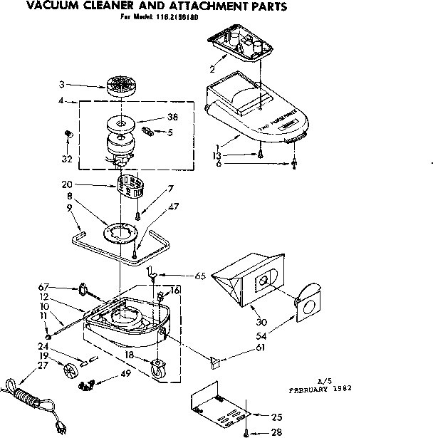 Kenmore 1162155180 base assembly diagram