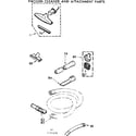 Kenmore 11626270 attachment parts diagram