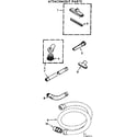 Kenmore 11626423 attachment parts diagram