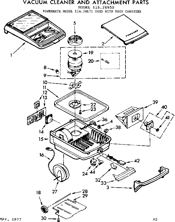 Kenmore 11628950 base assembly diagram