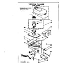Kenmore 11629695 base assembly diagram