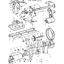Kenmore 15810500 motor assembly diagram
