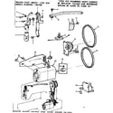 Kenmore 15813500 motor assembly diagram