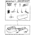 Kenmore 15813500 attachment parts diagram
