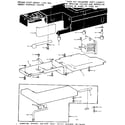 Kenmore 1581561280 working table assembly diagram