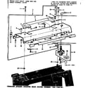 Kenmore 1581784181 bobbin winder and top plate diagram