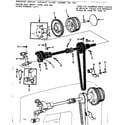 Kenmore 15817850 clutch wheel assembly diagram