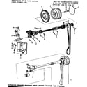 Kenmore 1581786080 clutch wheel assembly diagram
