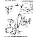 Kenmore 1581786080 motor assembly diagram