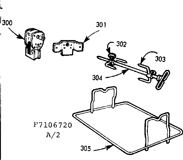 Kenmore 1039786740 rotisserie diagram