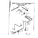 Kenmore 1033248291 burner section diagram