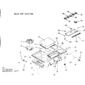 Kenmore 1033367610 main top section diagram