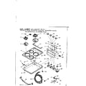 Kenmore 1034347266 cooktop diagram