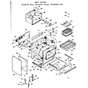 Kenmore 1036427510 body section diagram