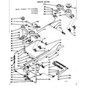 Kenmore 1037147002 burner section diagram