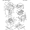 Kenmore 1037267810 body section diagram