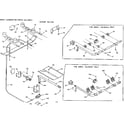 Kenmore 1037287811 burner section diagram