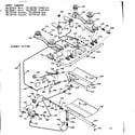Kenmore 1037297421 burner section diagram