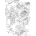 Kenmore 1037377710 body section diagram