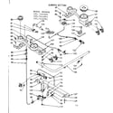 Kenmore 1037416861 burner section diagram
