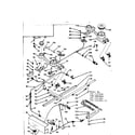 Kenmore 1037447022 burner section diagram
