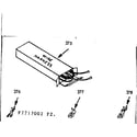 Kenmore 1037717042 wire harnesses & components diagram