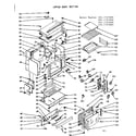 Kenmore 1037727041 upper body section diagram