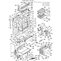 Kenmore 1037737060 upper body section diagram