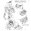 Kenmore 1037847362 lower body section diagram