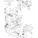 Kenmore 1037857711 burner section diagram